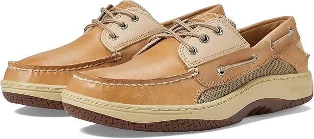 Sperry Billfish 3-Eye Boat Shoe (Tan/Beige) Men's Lace up casual Shoes Cover