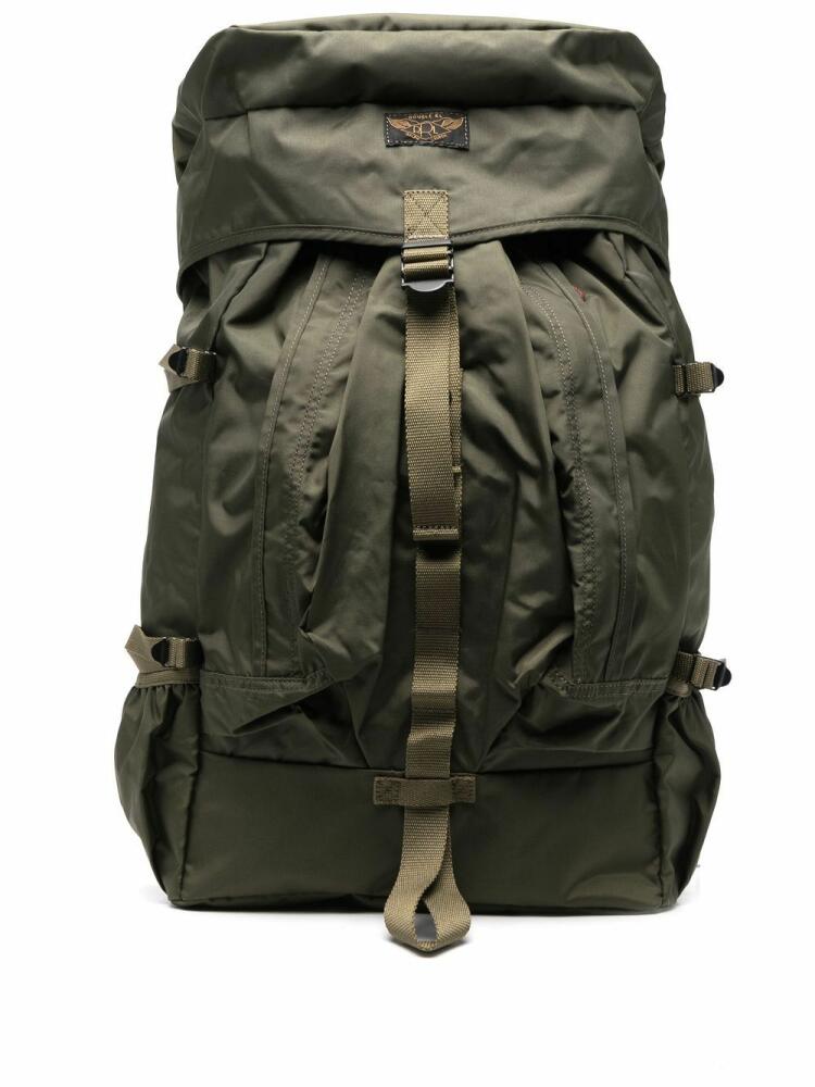 Ralph Lauren RRL logo-patch utility backpack - Green Cover