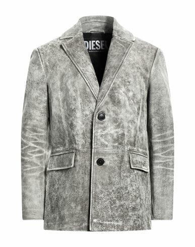 Diesel Man Blazer Khaki Sheepskin Cover