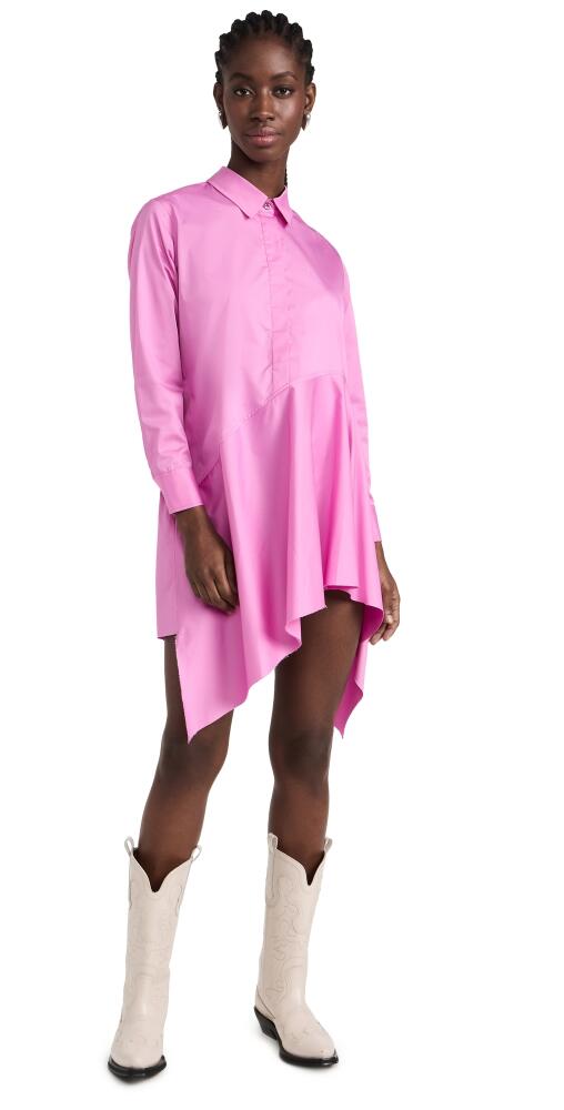 Marques Almeida Asymmetric Shirt Dress Pink Cover