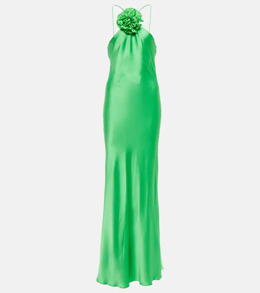 Rodarte Rosette silk gown Cover