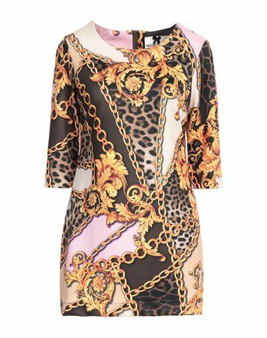 No Secrets Woman Mini dress Beige Polyester, Elastane Cover