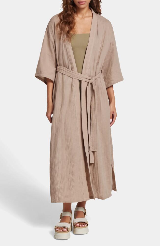 UGG(r) Nichols Gauze Robe in Putty Cover