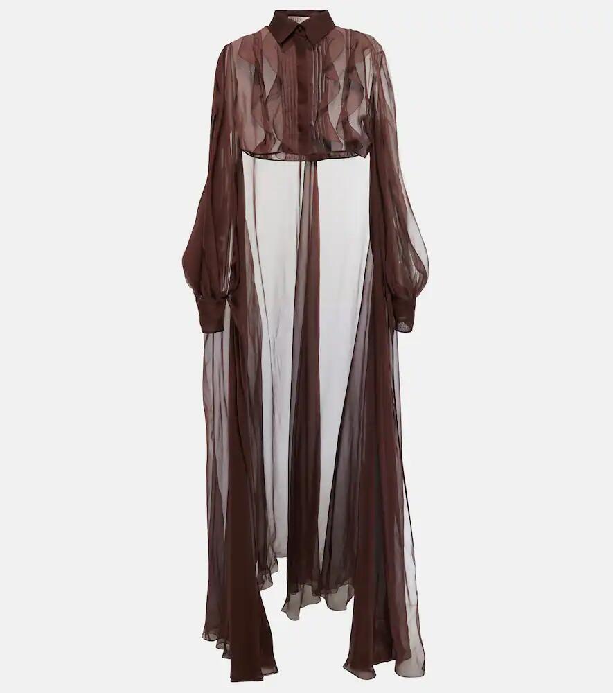 Valentino Silk chiffon top Cover