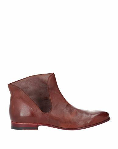 Jp/david Woman Ankle boots Brown Leather Cover