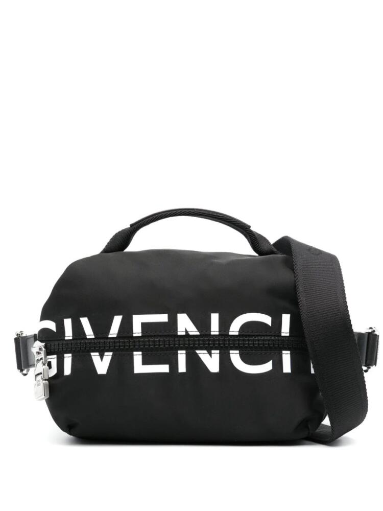 Givenchy G-Zip logo-print bumbag - Black Cover