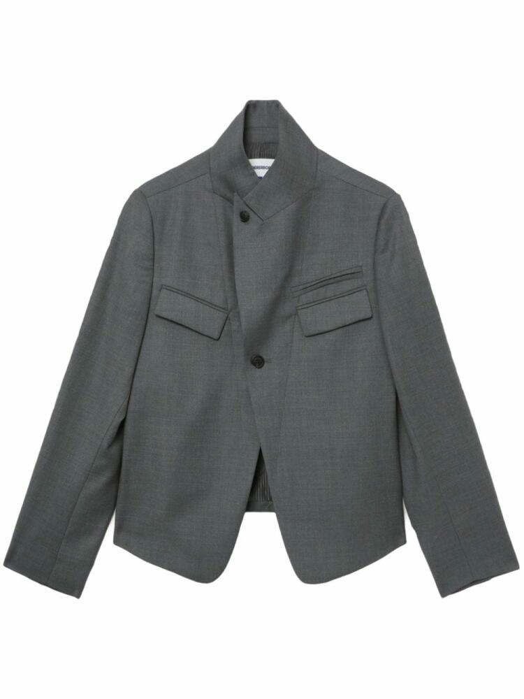 Ader Error Vassi single-breasted blazer - Grey Cover