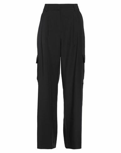 Birgitte Herskind Woman Pants Black Recycled polyester, Elastane, Cotton Cover