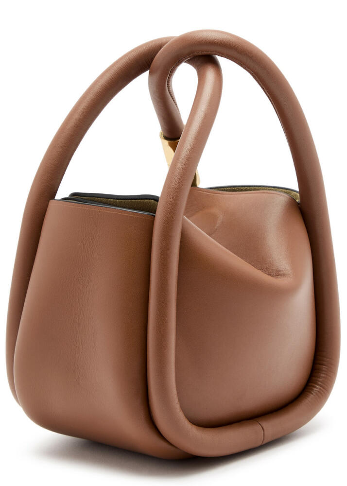 Boyy Wonton Surreal Micro Leather top Handle bag - Brown Cover