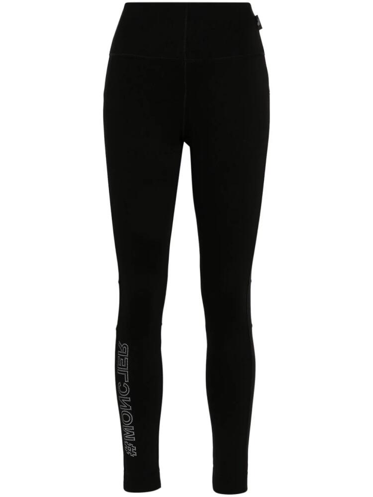 Moncler Grenoble reflective-detail leggings - Black Cover