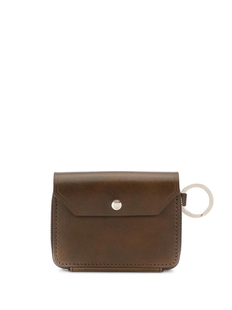 As2ov foldover small wallet - Brown Cover