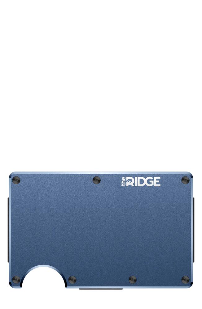 the Ridge RIDGE WALLET - Money Clip in Navy Cover