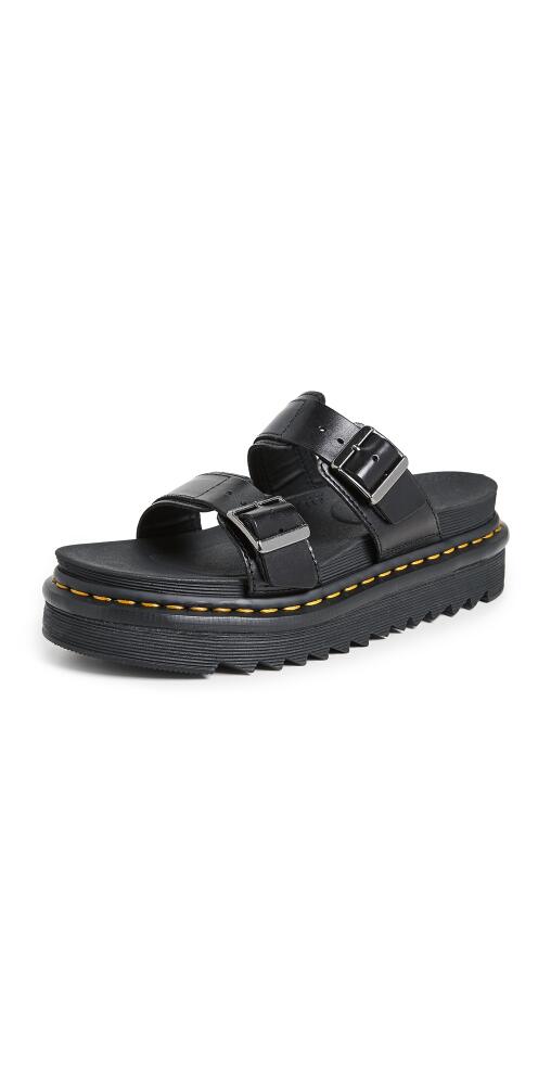 Dr. Martens Myles Slides Black Cover