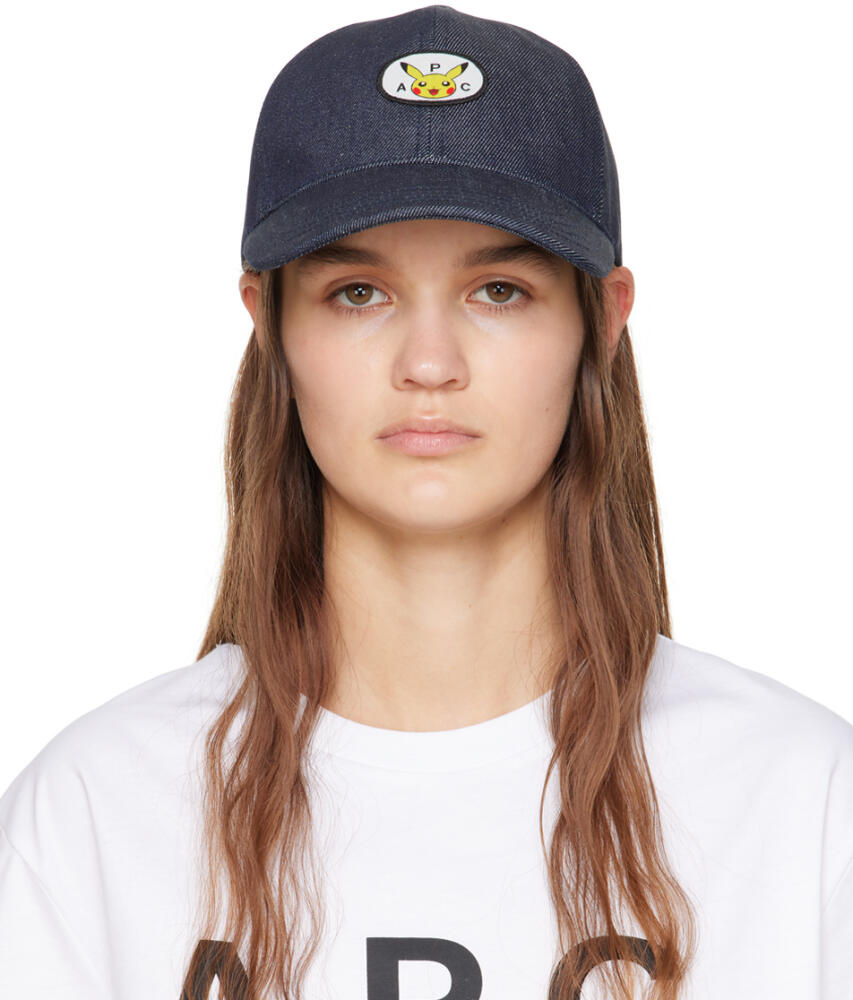 A.P.C. Blue Pokémon Charlie Cap Cover