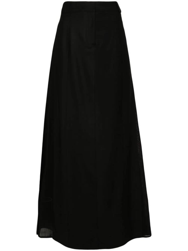 Victoria Beckham tailored maxi skirt - Black Cover