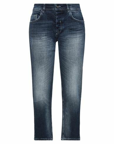 Iceberg Woman Jeans Blue Cotton, Elastane Cover