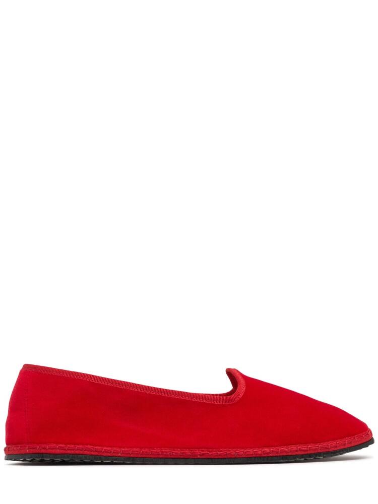 VIBI VENEZIA 10mm Rosso Velvet Slippers Cover