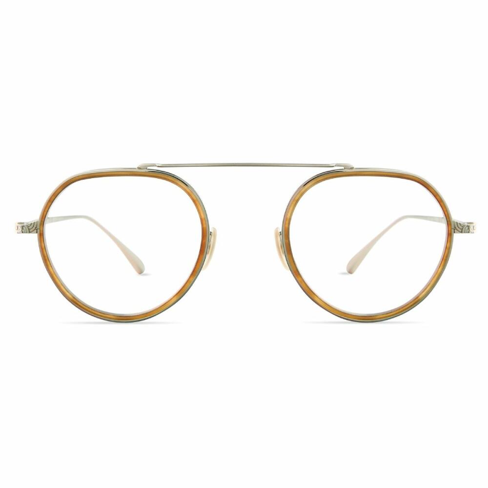 Mr. Leight KINGSTON C Demo Round Eyeglasses Cover