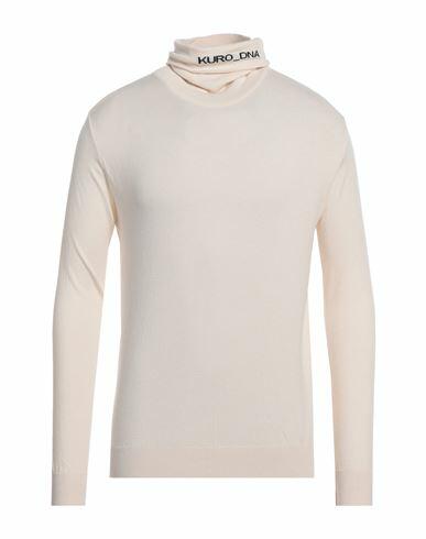 Takeshy Kurosawa Man Turtleneck Ivory Viscose, Polyester, Polyamide Cover