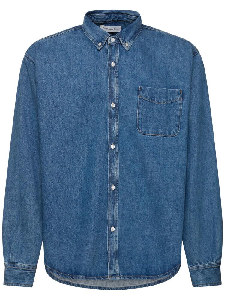 THE FRANKIE SHOP Sinclair Denim Shirt Cover