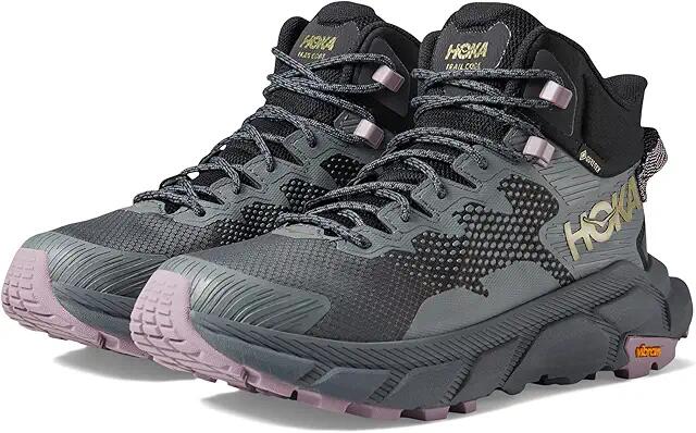 Hoka Women's Trail Code GORE-TEX(r) (Black/Castlerock) Women's Shoes Cover