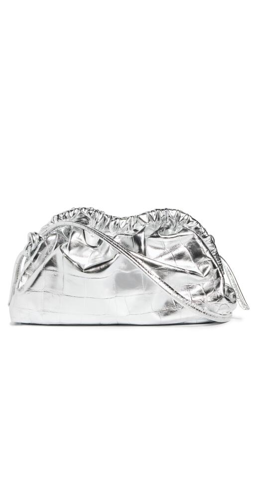 Mansur Gavriel Mini Cloud Clutch Silver Cover