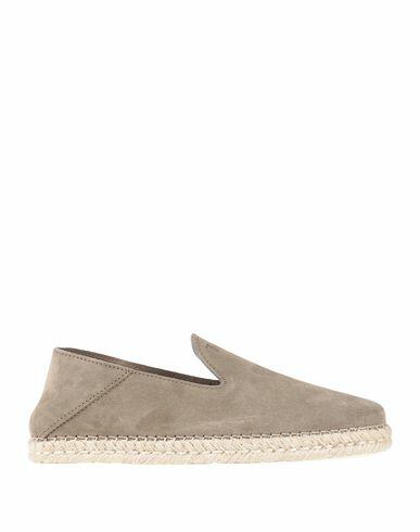 Tod's Man Espadrilles Dove grey Soft Leather Cover