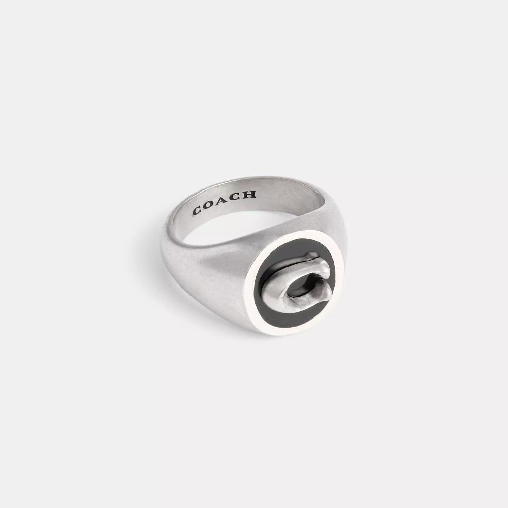 Coach Signature Signet Ring Cover