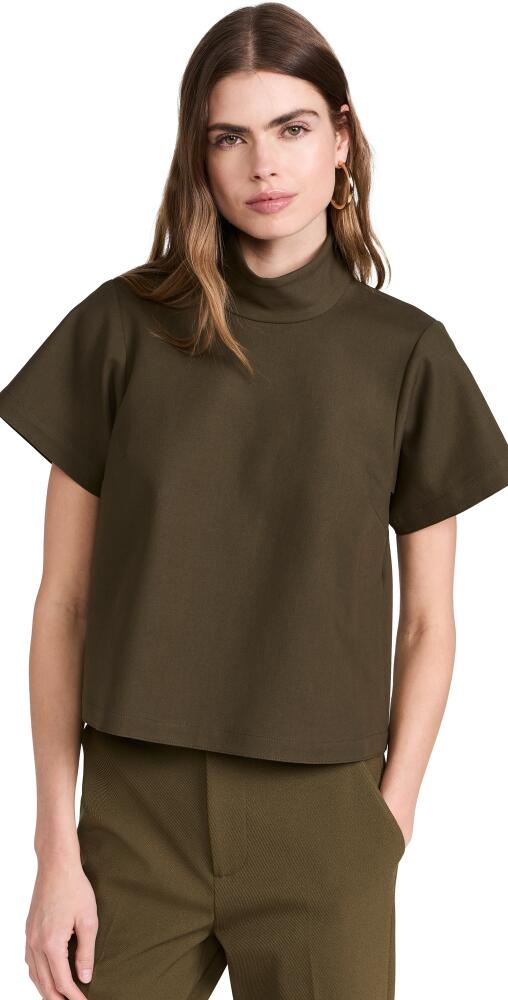 Rachel Comey Tenby Top Dark Olive Cover