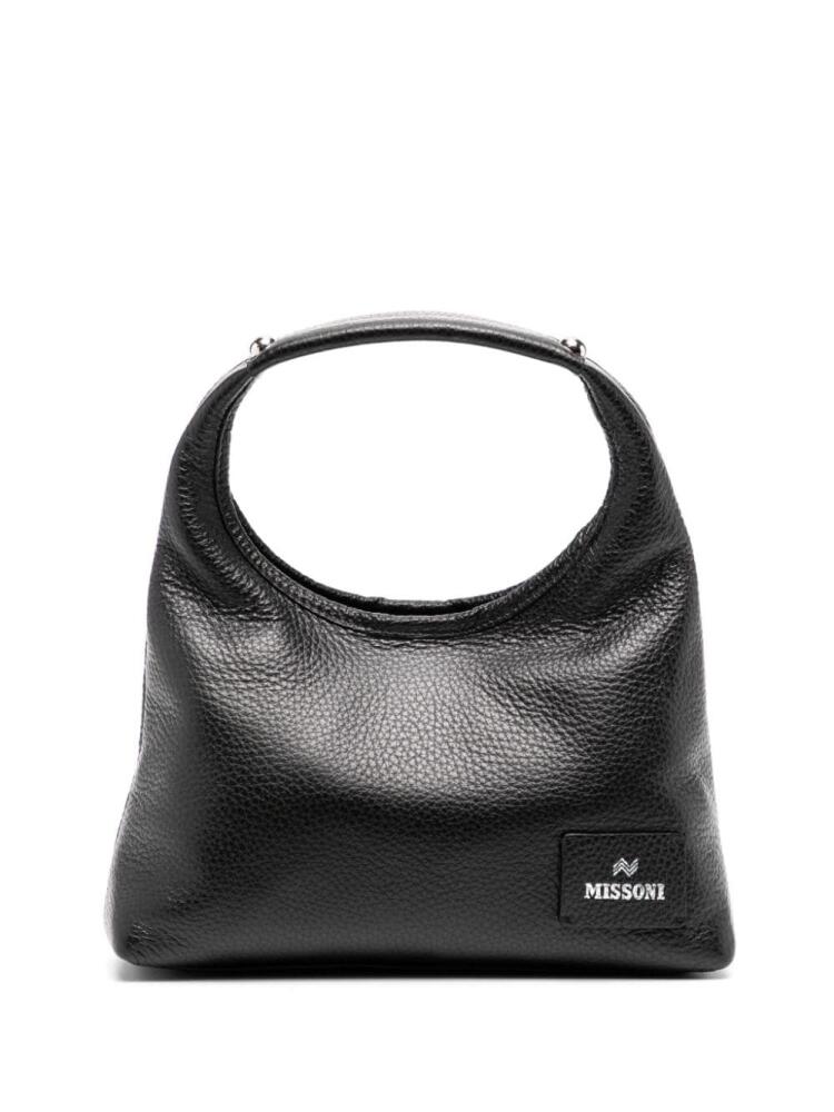 Missoni vertical hobo small tote bag - Black Cover