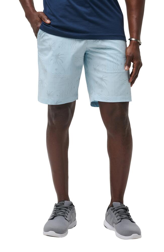 TravisMathew River Surfing Flat Front Stretch Shorts in Dream Blue Cover