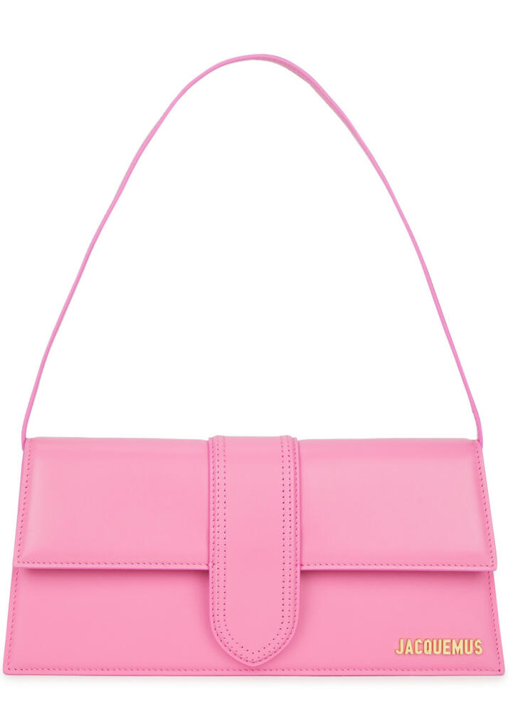 Jacquemus Le Bambino Leather top Handle bag - Pink Cover