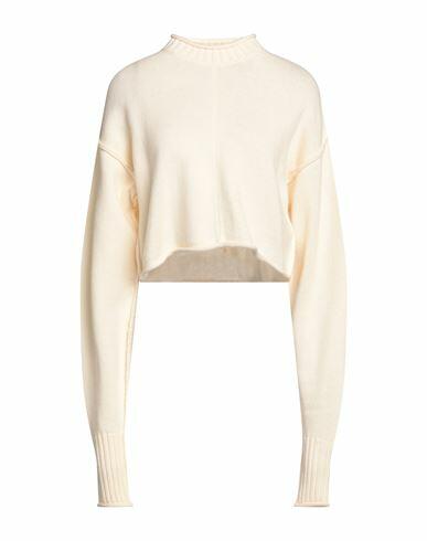 Sportmax Woman Sweater Cream Wool, Cashmere Cover