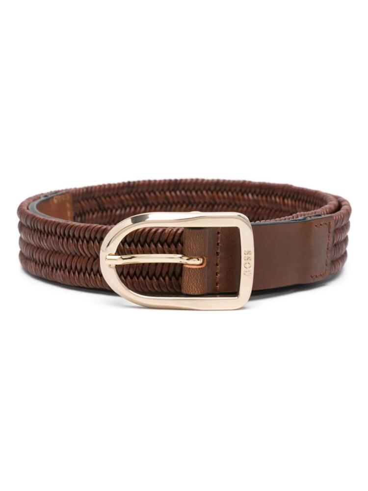 BOSS Colette belt - Brown Cover