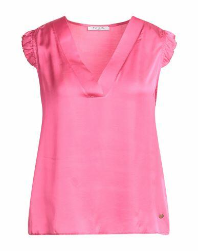 Fly Girl Woman Top Fuchsia Viscose Cover