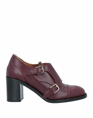 Lafayette 148 Woman Loafers Burgundy Soft Leather Cover