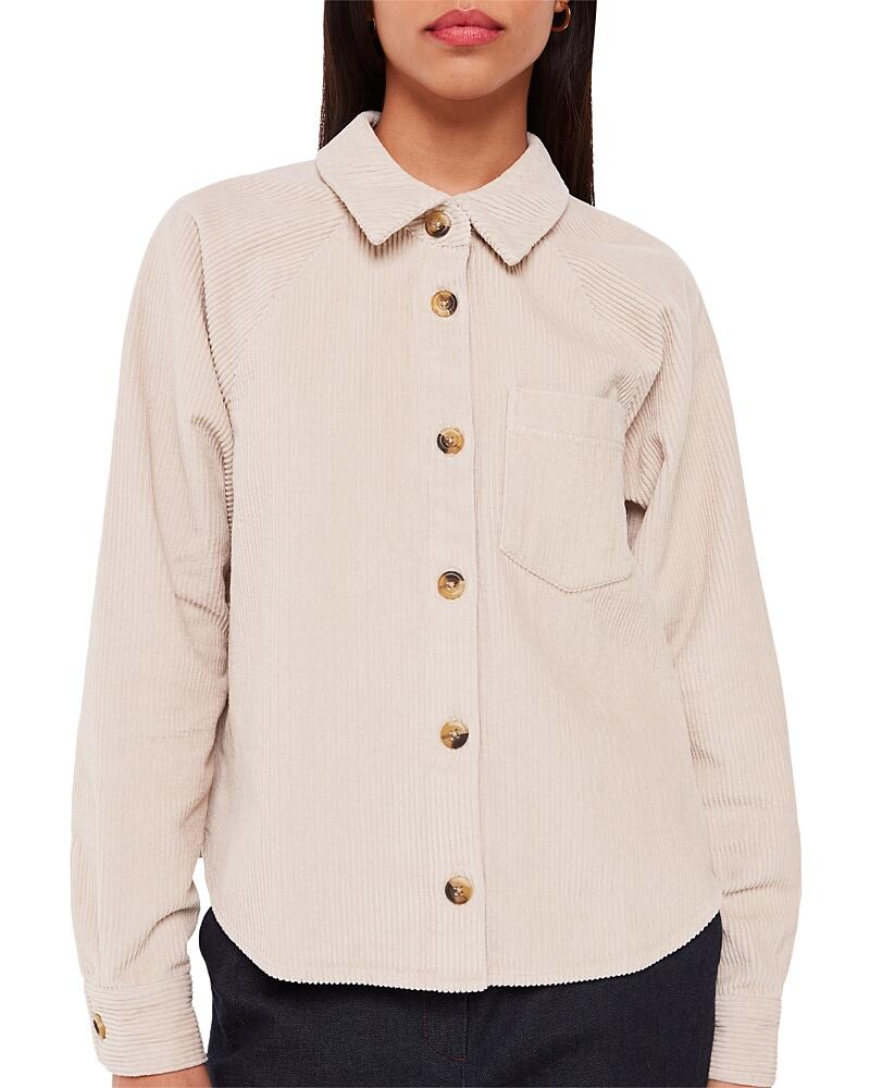 Whistles Jumbo Cord Shirt Cover