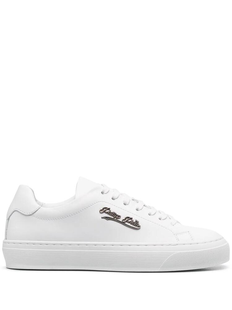 Philipp Plein Signature low-top sneakers - White Cover