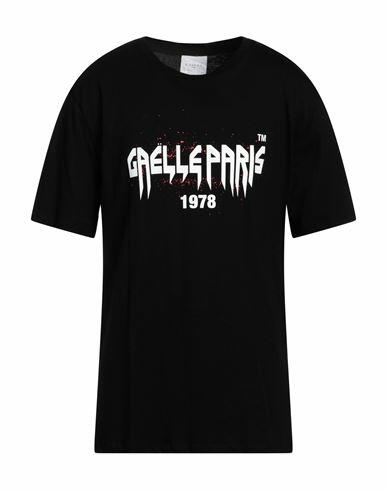 Gaëlle Paris Man T-shirt Black Cotton Cover