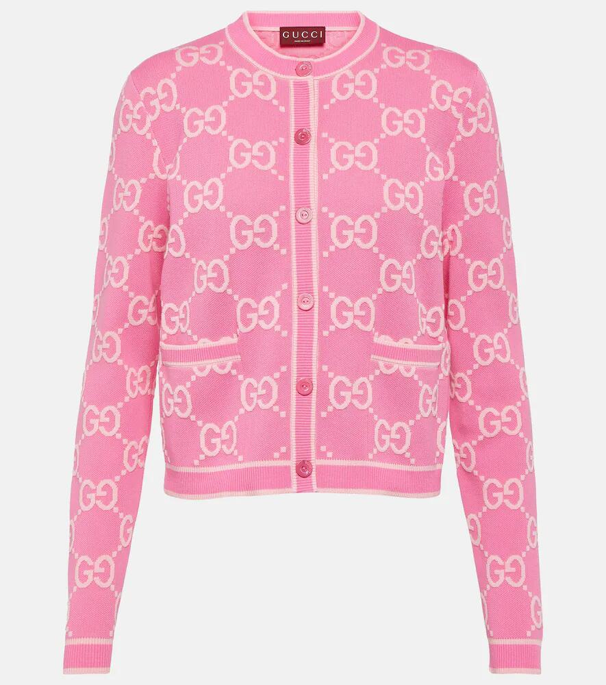 Gucci GG cotton jacquard cardigan Cover