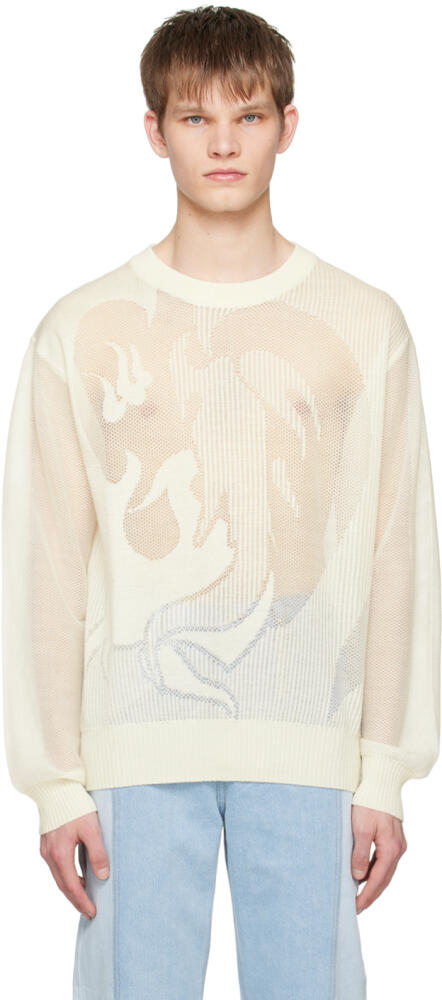 Feng Chen Wang White Phoenix Sweater Cover