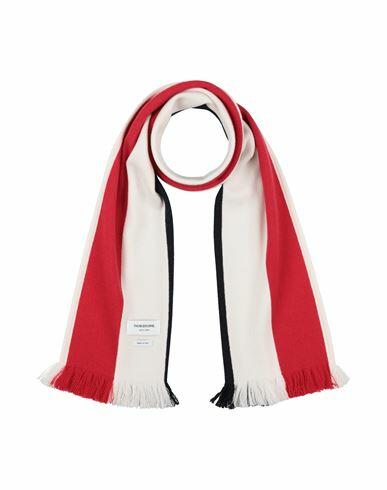 Thom Browne Man Scarf Red Cashmere, Wool Cover