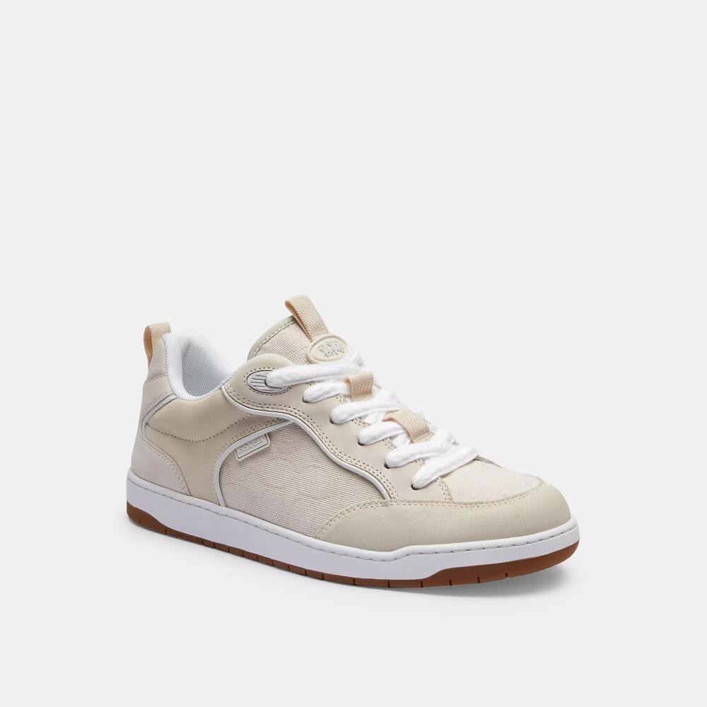 Coach C203 Sneaker In Signature Canvas Cover