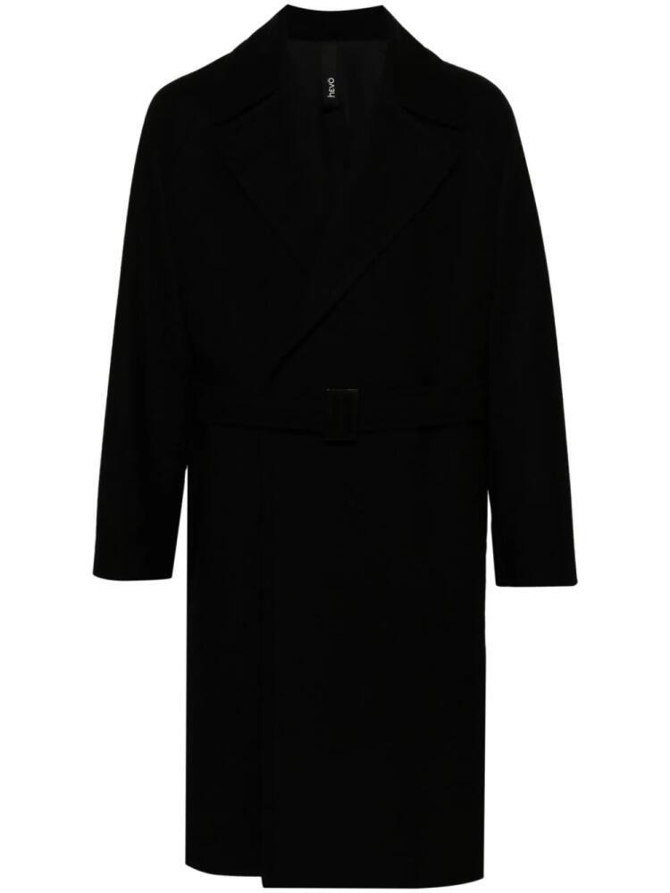 Hevo Brindisi coat - Black Cover