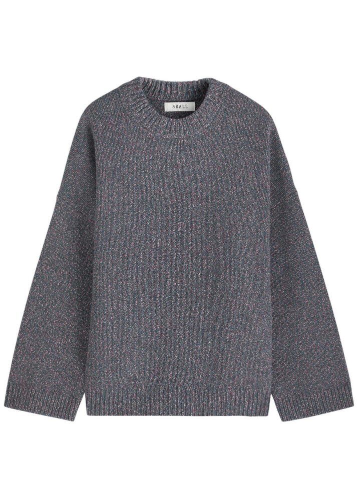 Skall Studio Ambrose Wool Jumper - Blue Cover