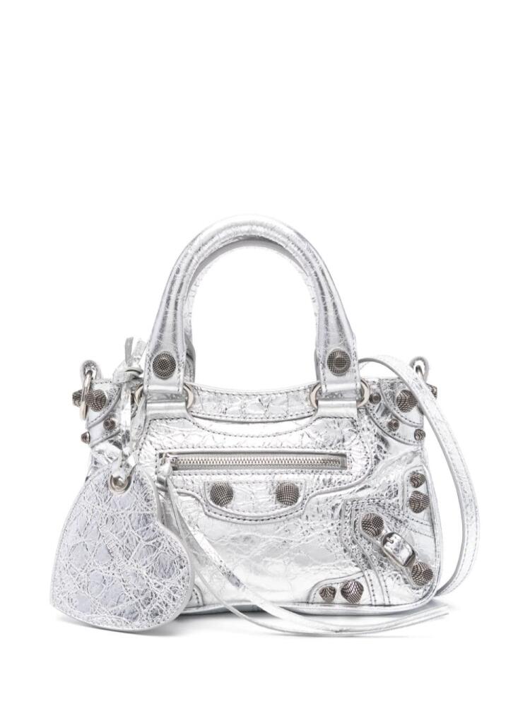 Balenciaga mini Neo Cagole tote bag - Silver Cover