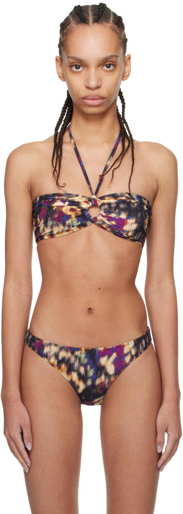 Isabel Marant Etoile Multicolor Starnea Bikini Top Cover