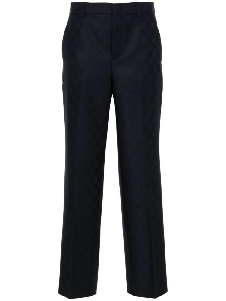 Gucci GG wool trousers - Blue Cover