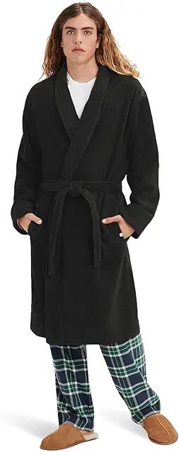 UGG Turner (Black) Men's Robe Cover