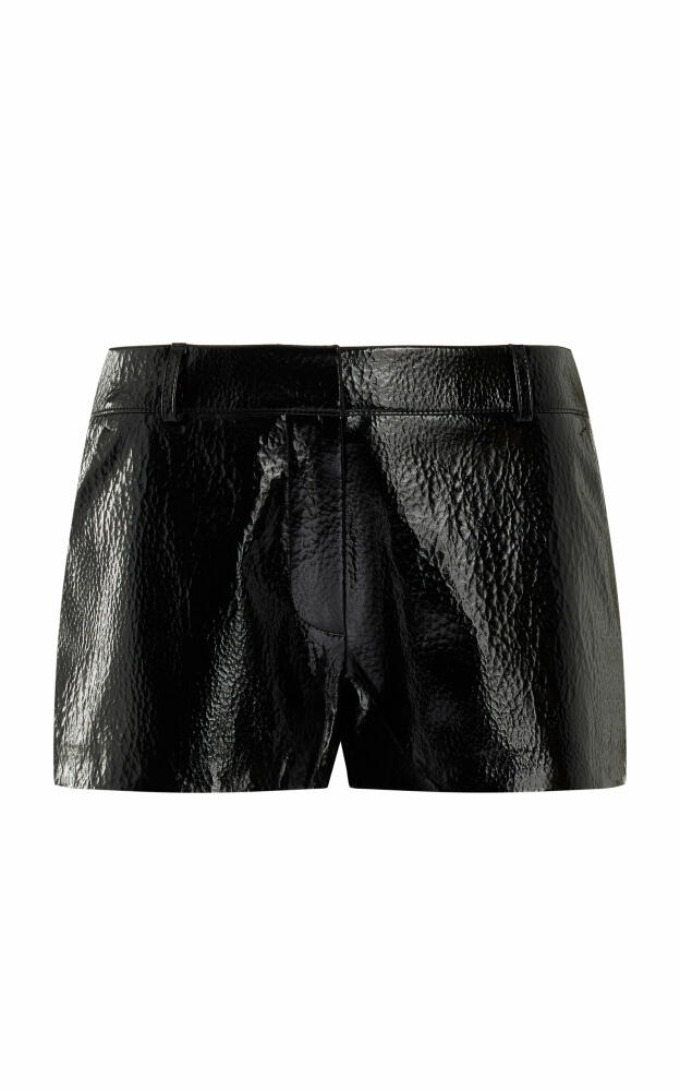 The Frankie Shop - Kate Vegan Leather Shorts - Black Cover